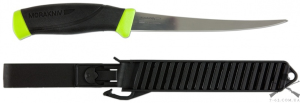 Ніж Morakniv Fishing Comfort Fillet 155 обробний філейний нержавіюча сталь прогумована рукоя