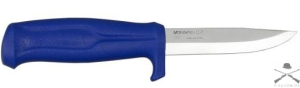 Ніж Morakniv Craftline Q 546 нержавіюча сталь пластикова рукоять синього кольору