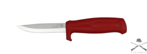 Ніж Morakniv Craftline Q 511 нержавіюча сталь пластикова рукоять червоного кольору