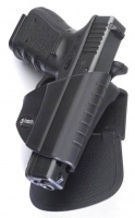 Кобура Fobus Belt Holster для пістолетів Glock 17/19, Форт-17, поясний фіксатор, замок під великий палець