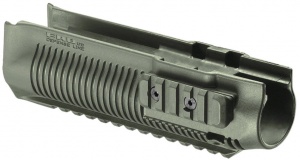 Цевье FAB Defense для Remington 870, 3 планки Picatinny, полимер, green | PR-870