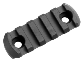 Планка Magpul M-LOK® Aluminum Rail Weaver/Picatinny, 5 слотів, 6.35 cм | MAG581-BLK