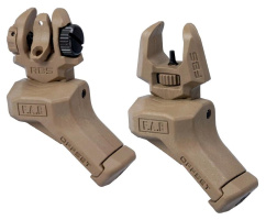 Цілик і мушка FAB Defense Front And Rear Set of Offset Flip-Up Sights | FRBSOST